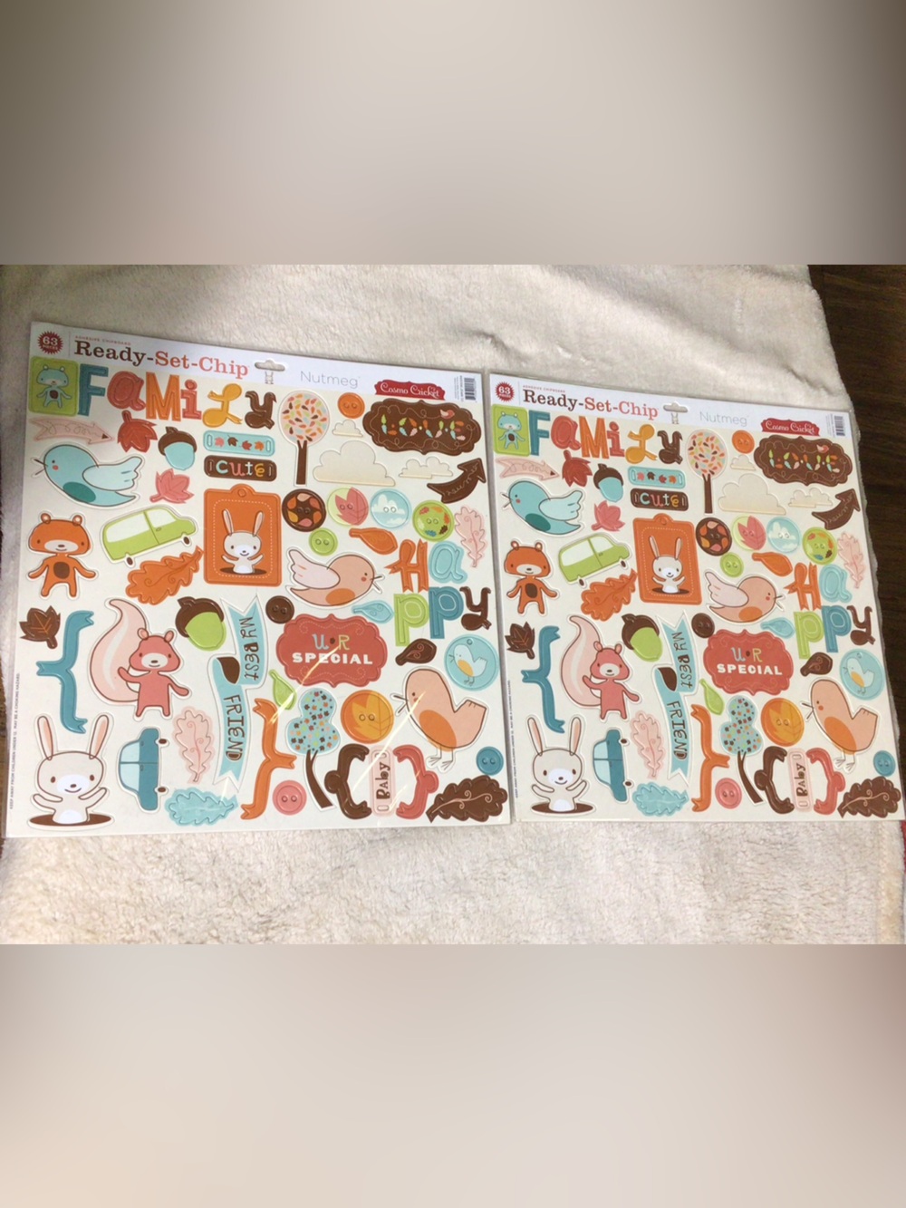 Cosmo cricket ready-set-chip sheets